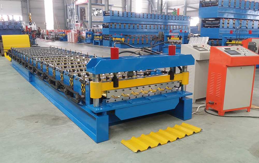 Mexico Roofing Sheet Roll Forming Machine (YX25-144-1000)