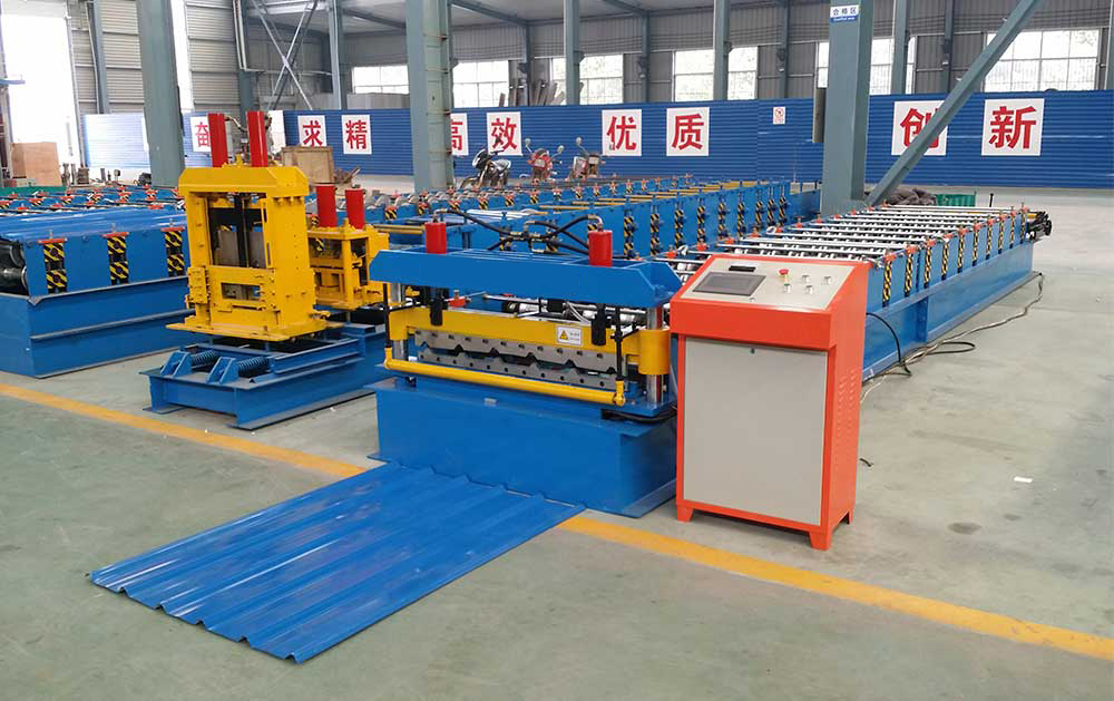 Roofing Sheet Roll Forming Machine (YX25-205-1025)