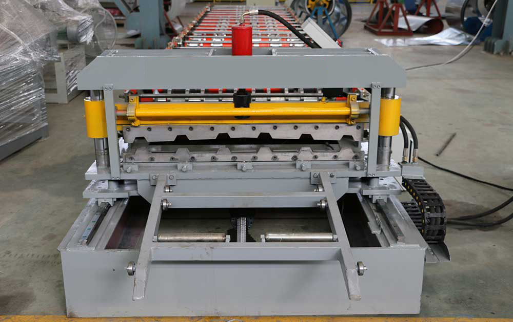 Non-stop Roofing Sheet Roll Forming Machine (YX27-200-1000)